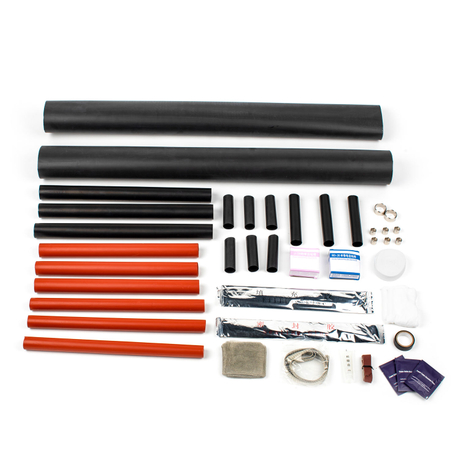 10кВ Комплект Для Соединений Высоковольтных Кабелей С Термоусадкой