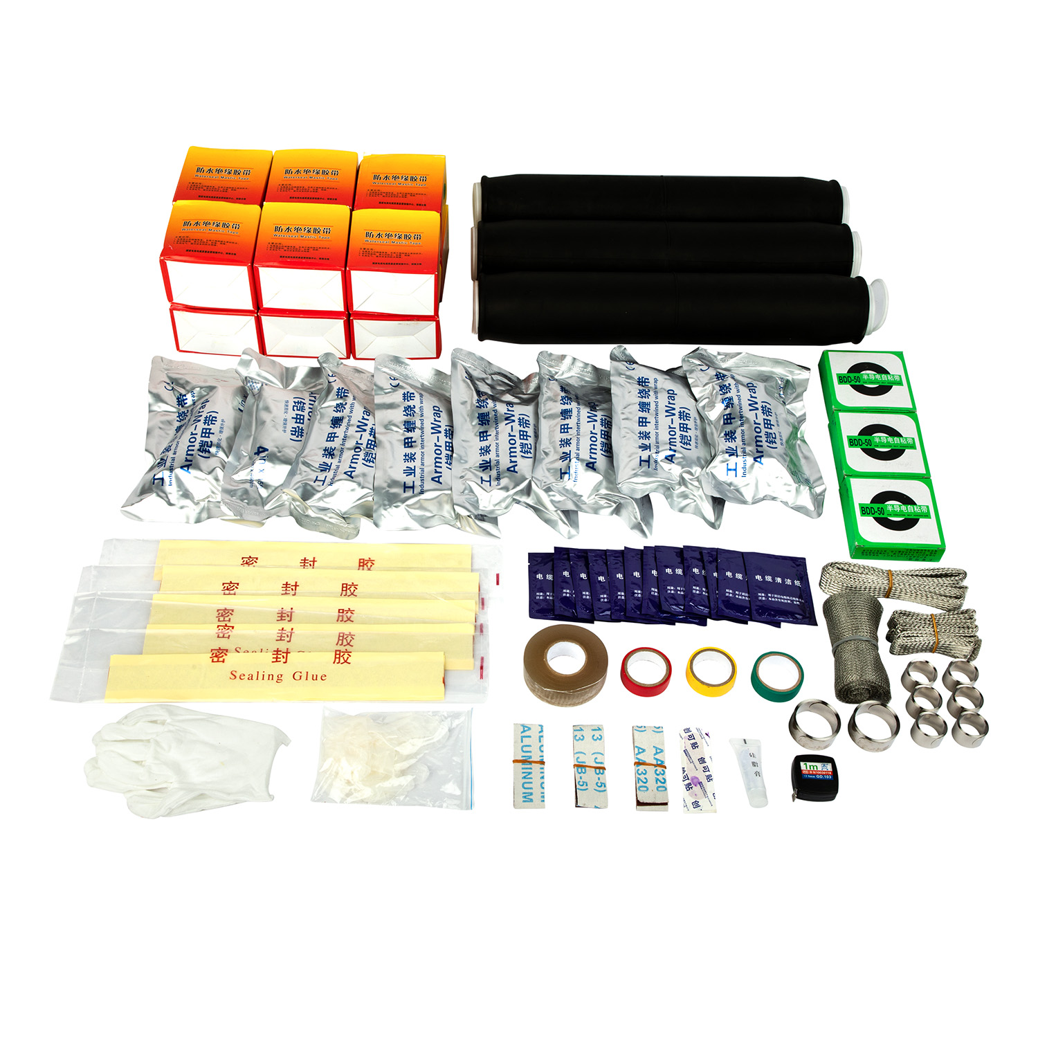 15кВ 3-жильный Комплект Соединителей Для Наружных Высоковольтных Кабелей