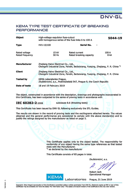 Сертификат электроэнергии