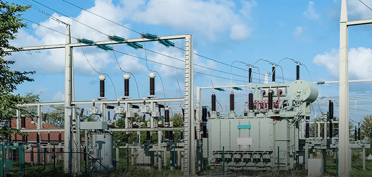 Подстанция высокого напряжения